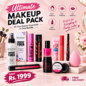 Makeup Deal Pack of 10 | Complete Makeup Kit with Lipstick, Mascara, Lip Gloss & Eyeliner