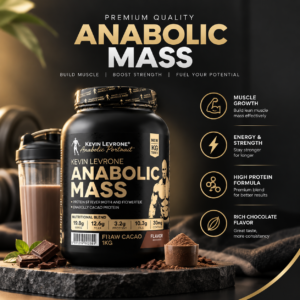 Kevin Levrone Anabolic Mass Pro Weight Gainer 1kg | Double Rich Chocolate