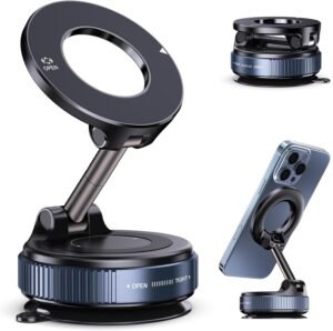 K007 Magnetic Mobile Phone Holder | 360° Rotatable Car & Desktop Phone Mount